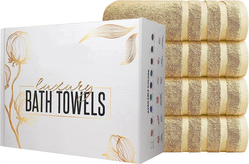 Value Pack: 2, 4, & 6 Jumbo Budget Egyptian Cotton Bath Sheets (75 x150 cm) Towelsworld